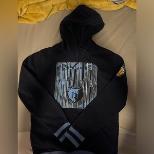 Navy Memphis grizzlies hoodie